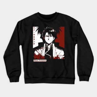 Roy Mustang Flame Alchemist Crewneck Sweatshirt